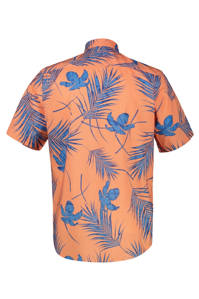 OVERHEMD MET KORTE MOUWEN IN HAWAIIAANSE STIJL 2562043 918 PALE PAPAYA